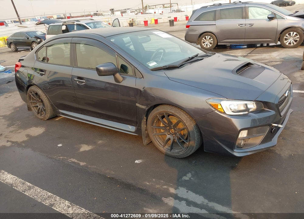 2015 SUBARU WRX PREMIUM VIN: JF1VA1F68F9803640
