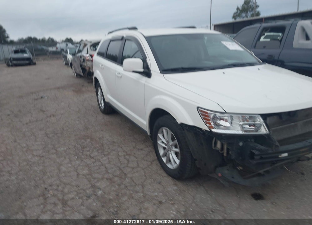 2015 DODGE JOURNEY SXT VIN: 3C4PDCBG0FT524713