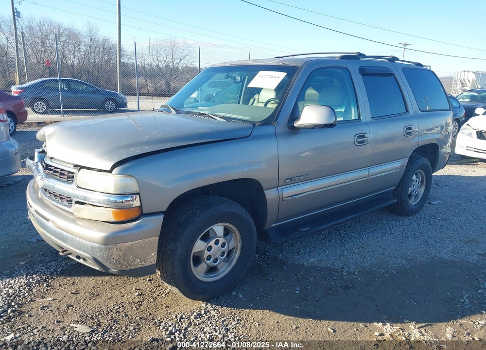 2001 CHEVROLET TAHOE LT VIN: 1GNEK13T31J119997