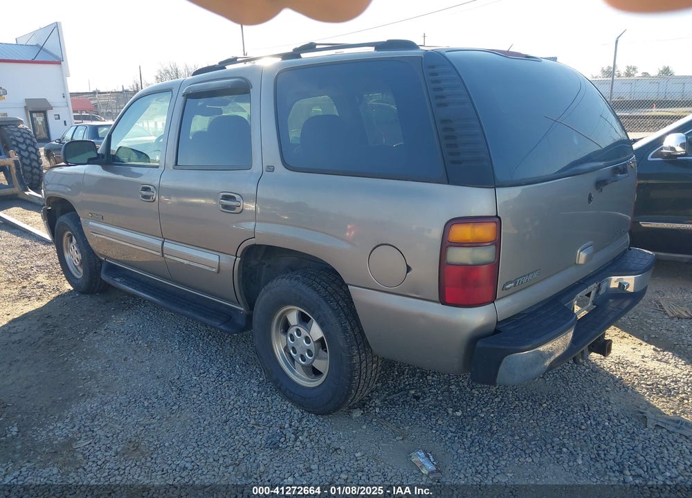 2001 CHEVROLET TAHOE LT VIN: 1GNEK13T31J119997