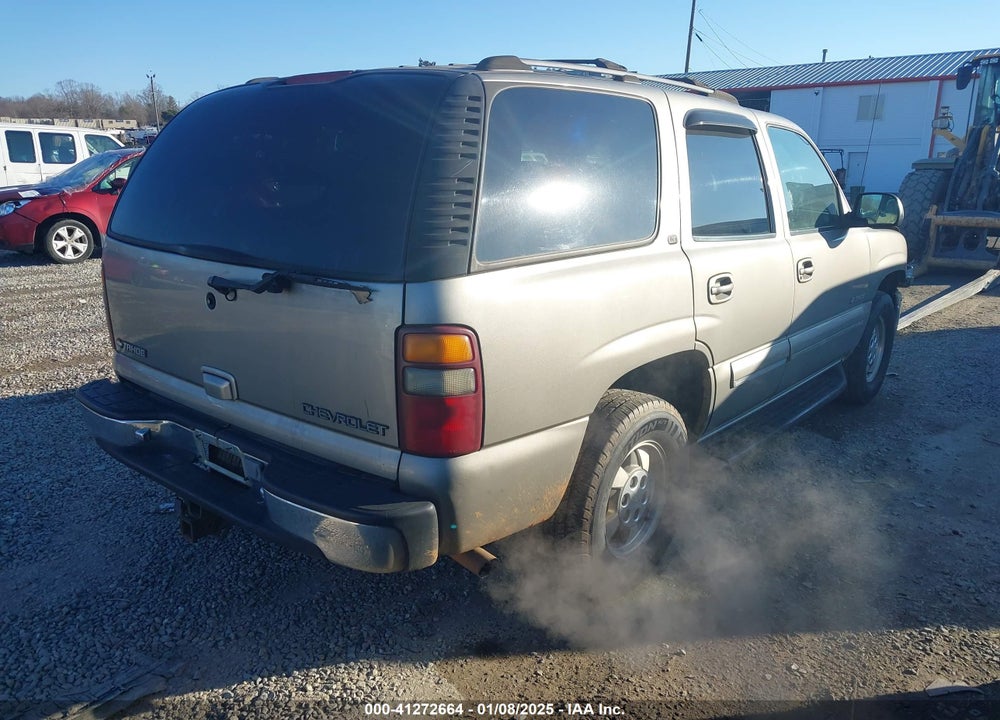 2001 CHEVROLET TAHOE LT VIN: 1GNEK13T31J119997