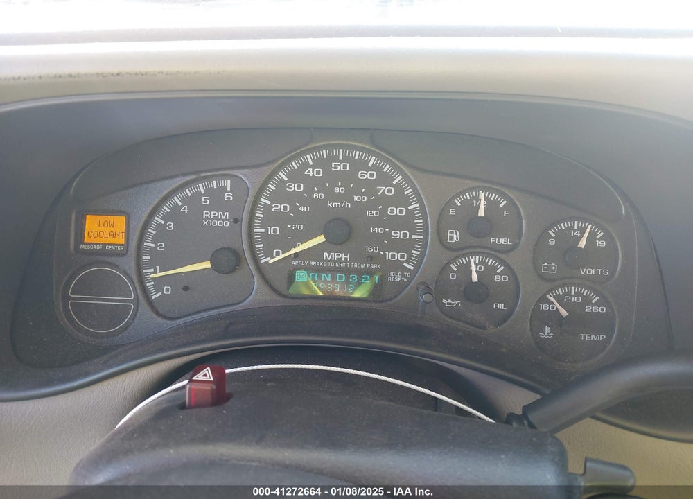 2001 CHEVROLET TAHOE LT VIN: 1GNEK13T31J119997