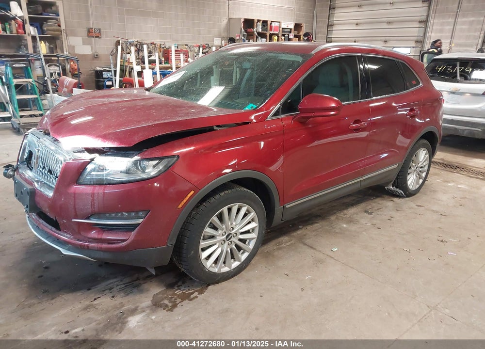 2019 LINCOLN MKC STANDARD VIN: 5LMCJ1D9XKUL50054