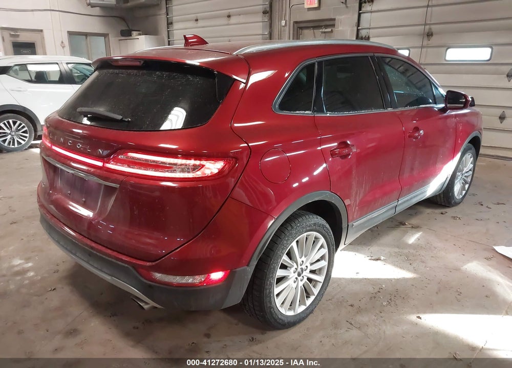 2019 LINCOLN MKC STANDARD VIN: 5LMCJ1D9XKUL50054