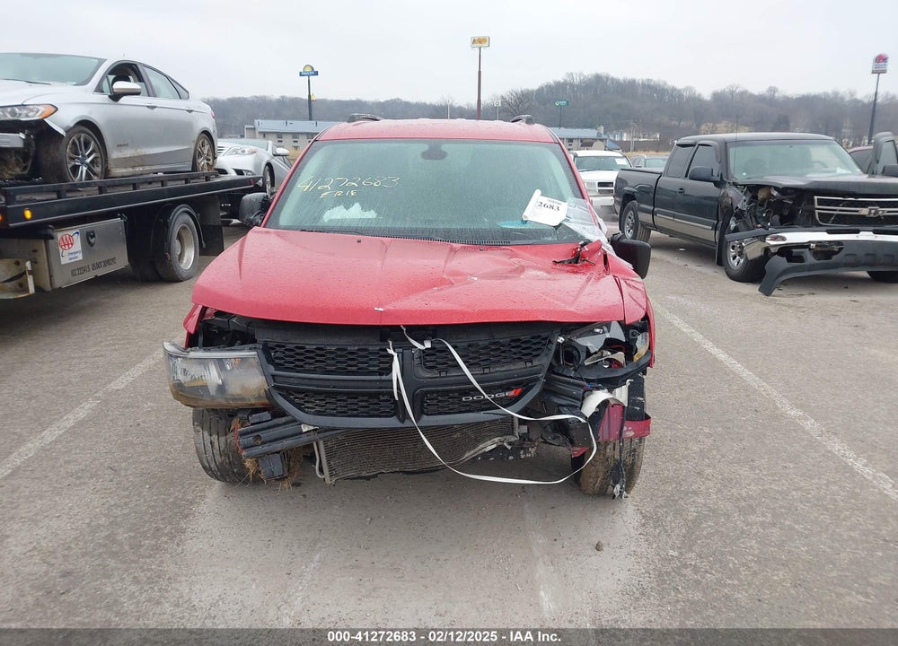 2018 DODGE JOURNEY VIN: 3C4PDCAB0JT448506