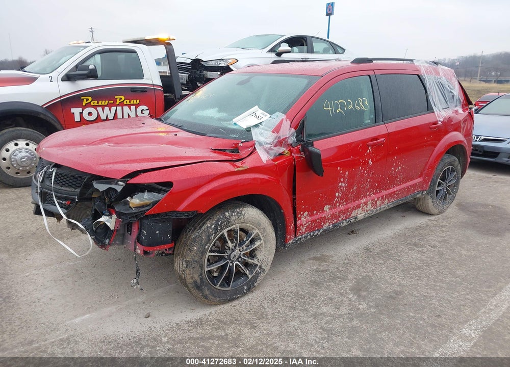 2018 DODGE JOURNEY VIN: 3C4PDCAB0JT448506