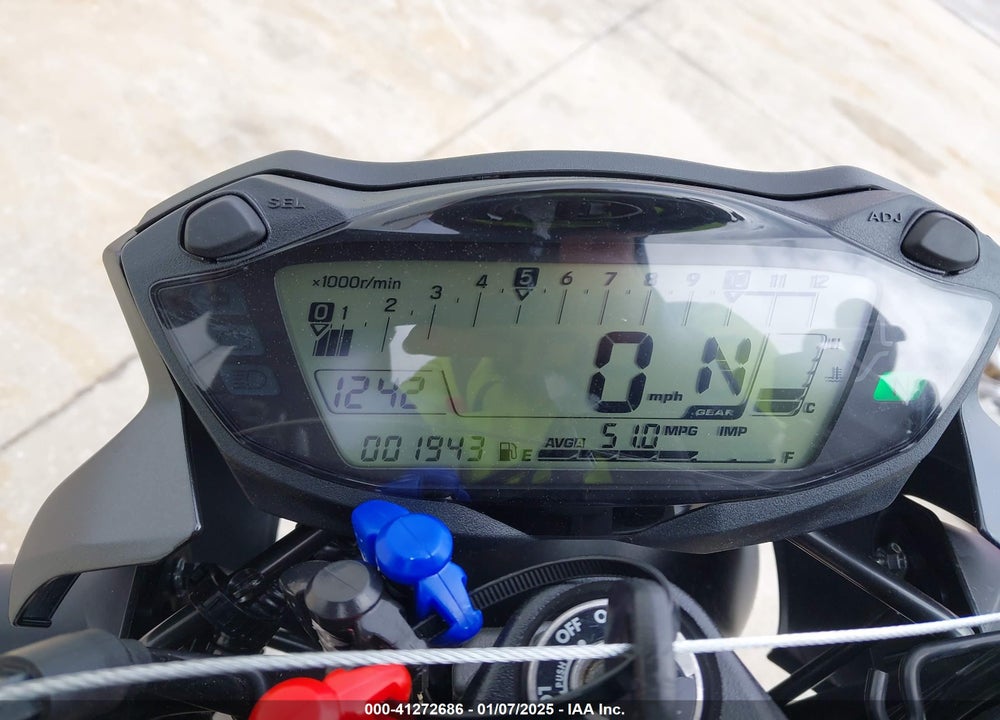 2022 SUZUKI SV650 VIN: JS1VP55A6N7100435