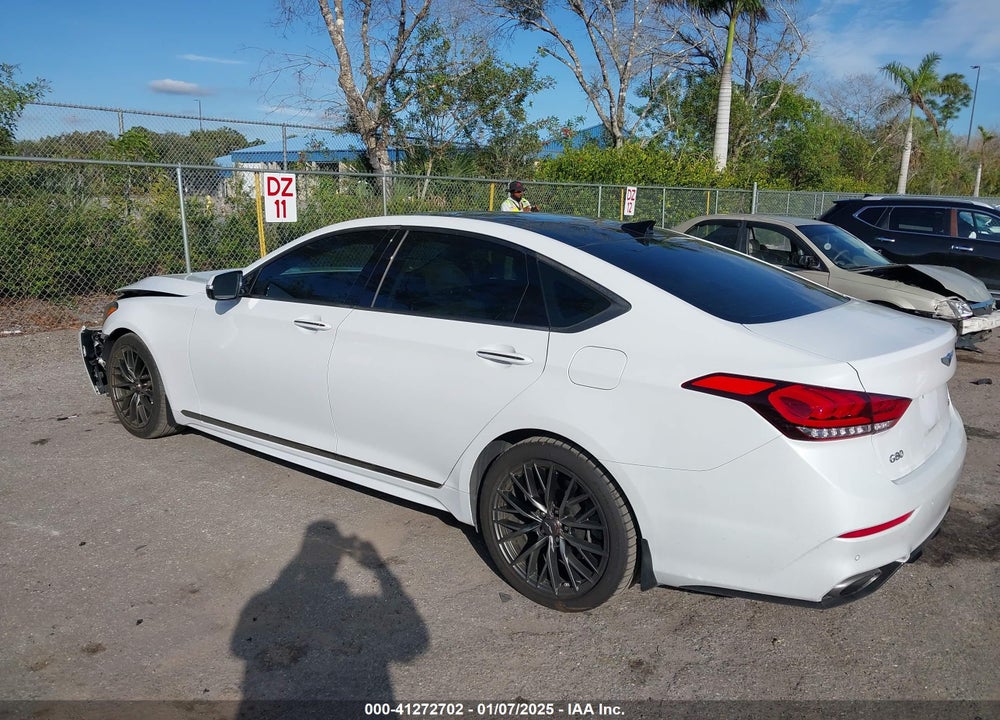 2019 GENESIS G80 VIN: KMHGN4JE3KU289223