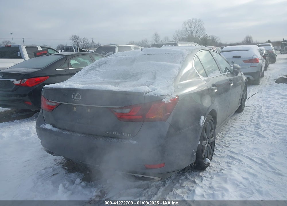 2013 LEXUS GS 350 VIN: JTHCE1BL0D5015830