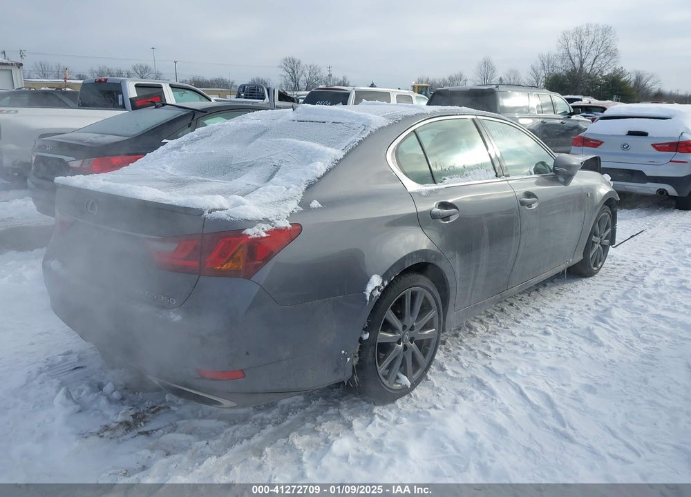 2013 LEXUS GS 350 VIN: JTHCE1BL0D5015830