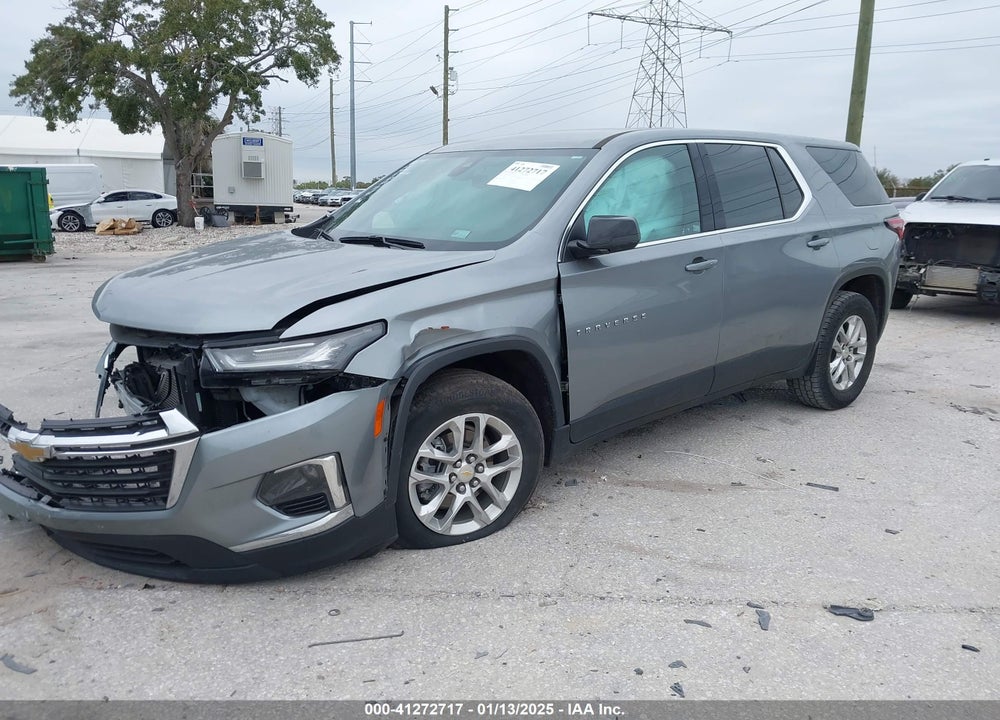 2023 CHEVROLET TRAVERSE FWD LS VIN: 1GNERFKW8PJ142575