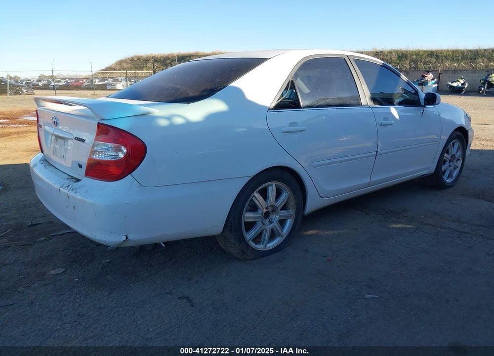 2002 TOYOTA CAMRY SE V6 VIN: JTDBF32K720028436
