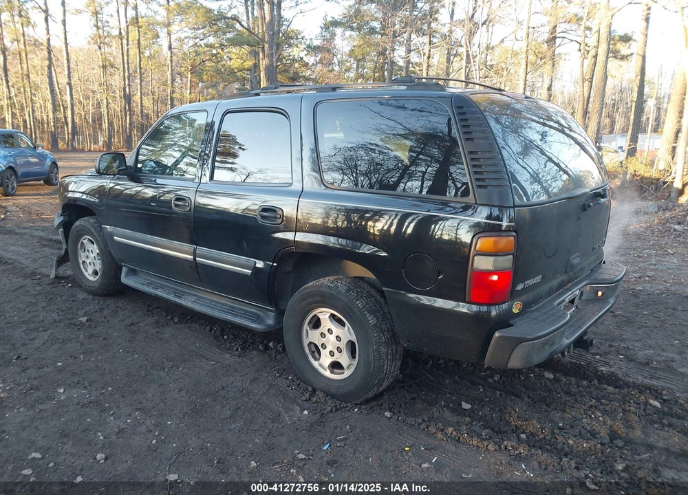 2005 CHEVROLET TAHOE LS VIN: 1GNEK13T55J147242