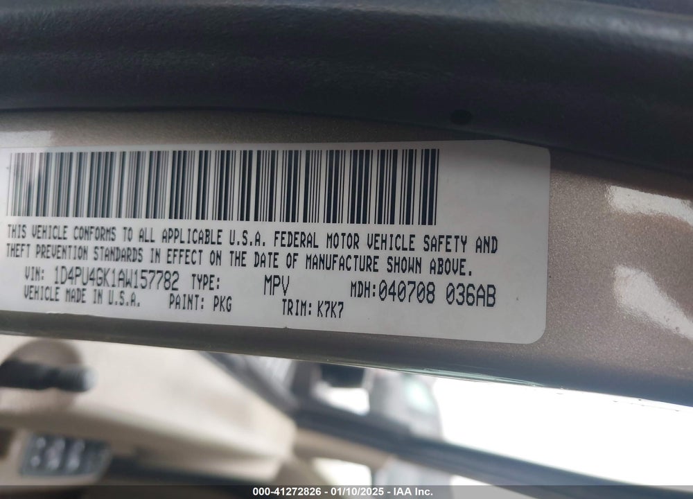 2010 DODGE NITRO HEAT VIN: 1D4PU4GK1AW157782