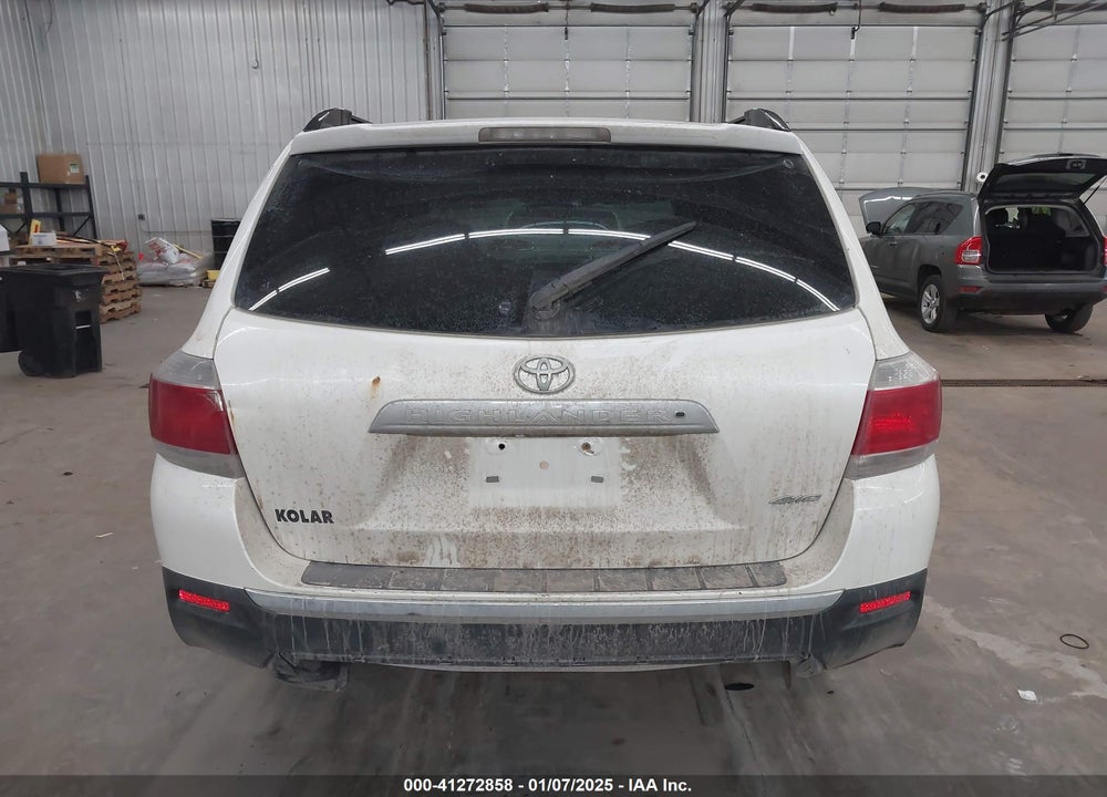 2013 TOYOTA HIGHLANDER VIN: 5TDBK3EH6DS248565