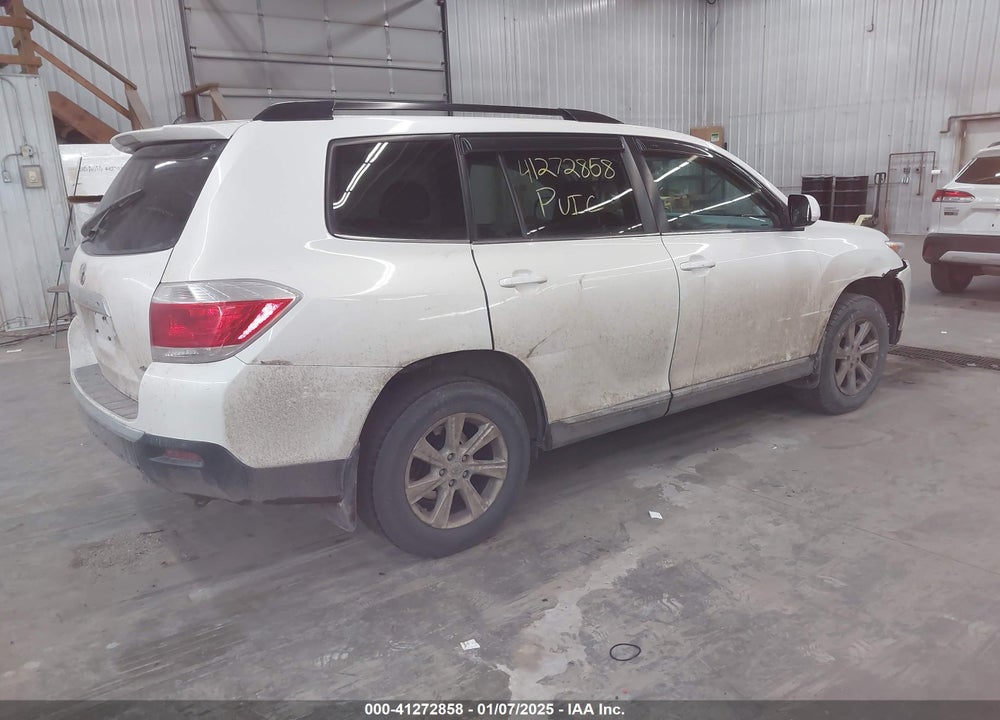 2013 TOYOTA HIGHLANDER VIN: 5TDBK3EH6DS248565