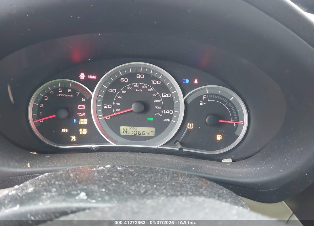 2011 SUBARU IMPREZA VIN: JF1GE6B61BH502885