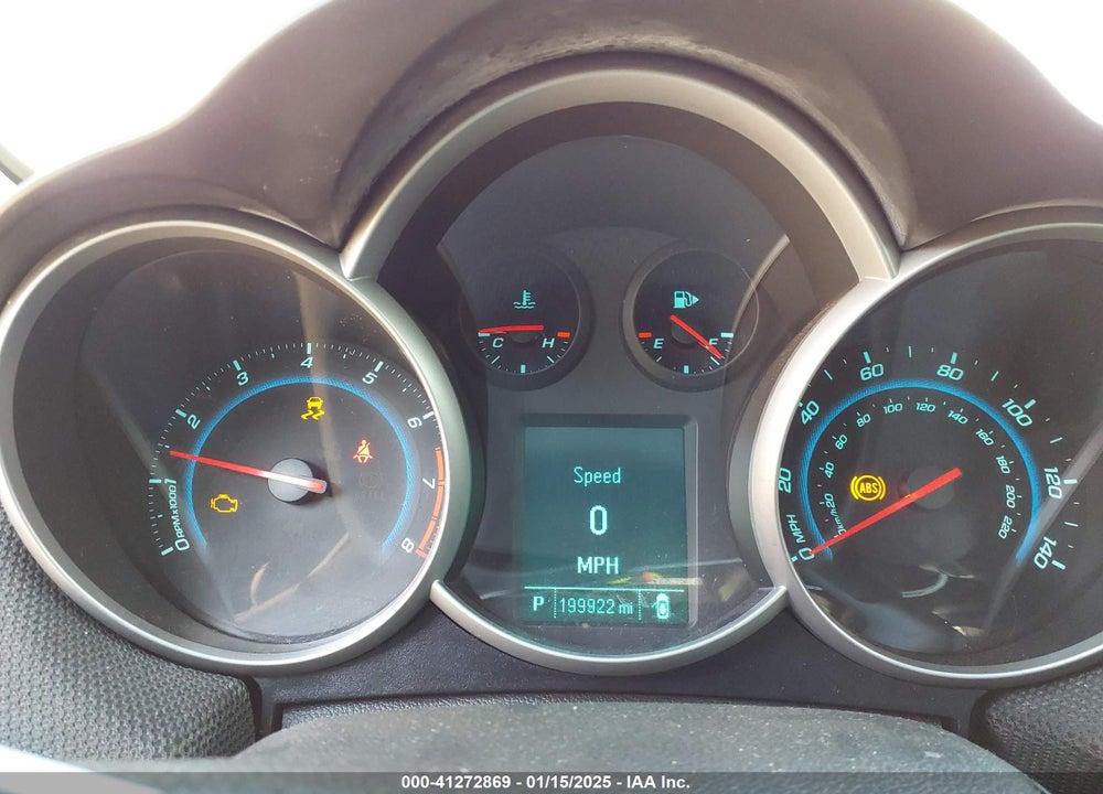 2012 CHEVROLET CRUZE LT VIN: 1G1PG5SC9C7298891