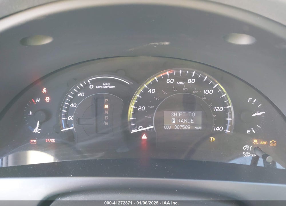 2007 TOYOTA CAMRY HYBRID VIN: JTNBB46KX73039573