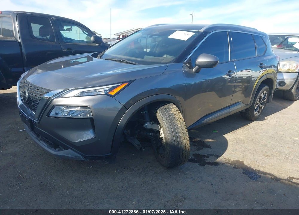 2021 NISSAN ROGUE SV FWD VIN: JN8AT3BA2MW023225