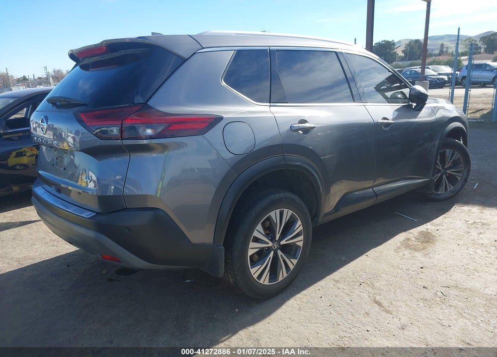 2021 NISSAN ROGUE SV FWD VIN: JN8AT3BA2MW023225