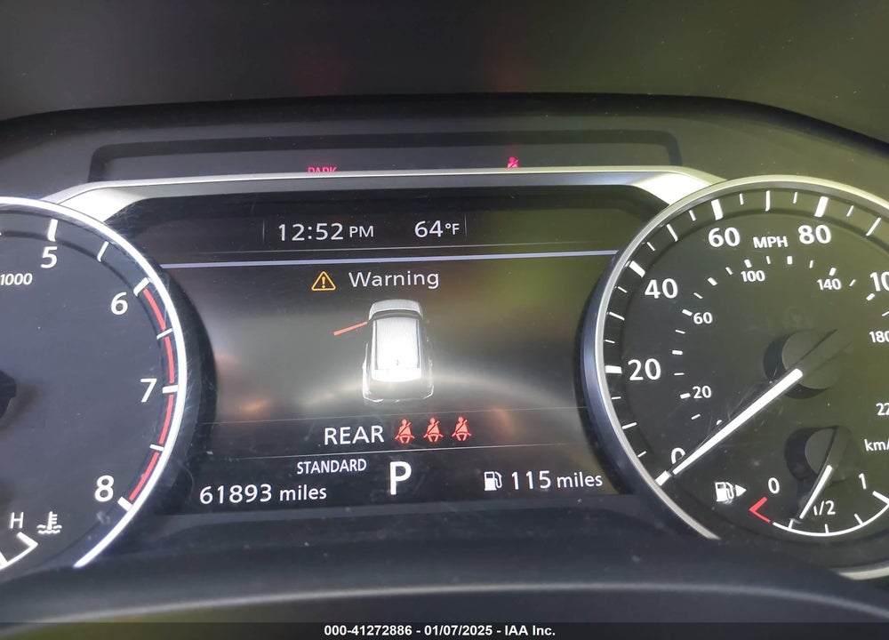 2021 NISSAN ROGUE SV FWD VIN: JN8AT3BA2MW023225