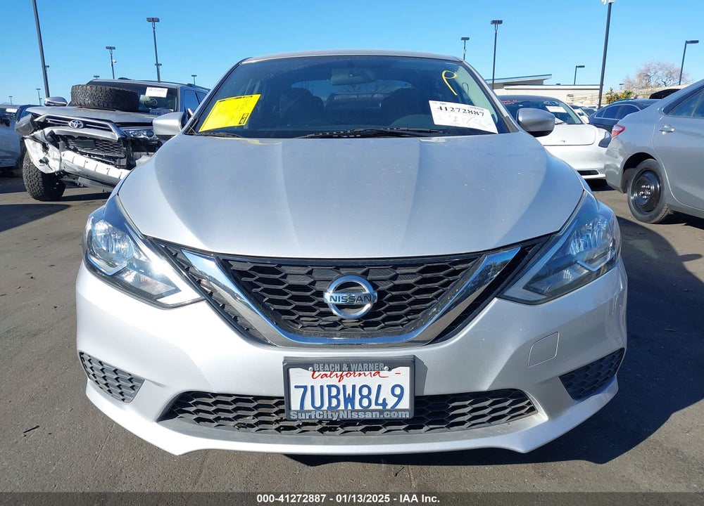 2016 NISSAN SENTRA SV VIN: 3N1AB7AP5GY320761