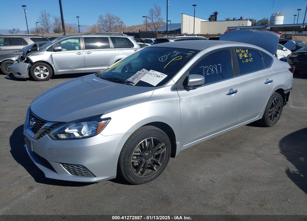 2016 NISSAN SENTRA SV VIN: 3N1AB7AP5GY320761