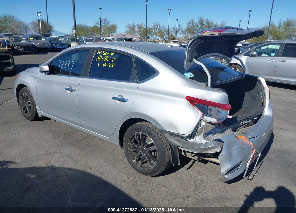 2016 NISSAN SENTRA SV VIN: 3N1AB7AP5GY320761