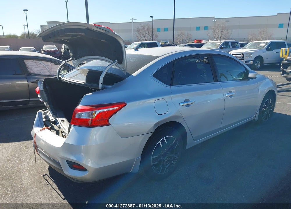 2016 NISSAN SENTRA SV VIN: 3N1AB7AP5GY320761