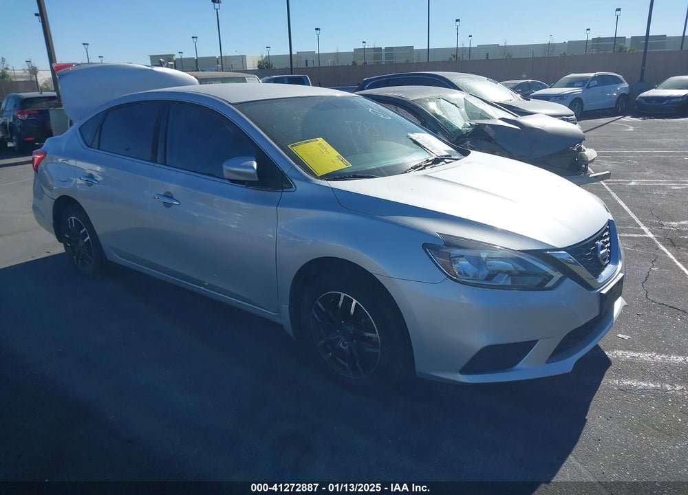 2016 NISSAN SENTRA SV VIN: 3N1AB7AP5GY320761