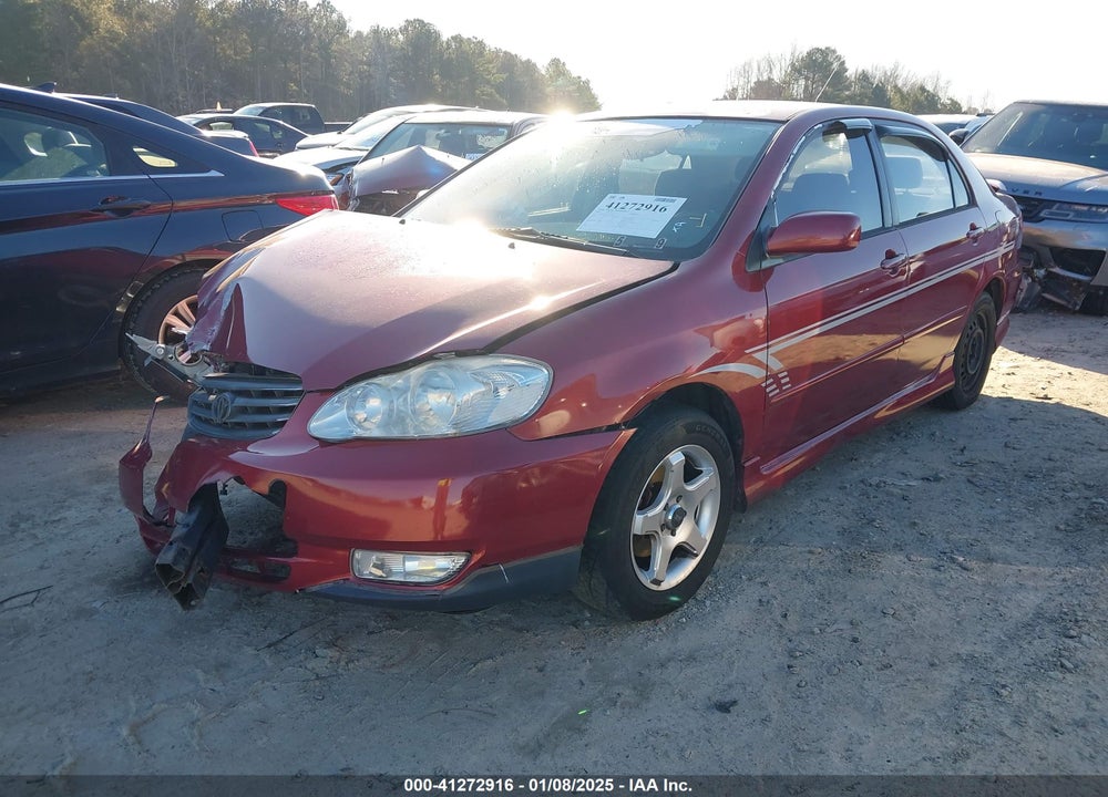 2004 TOYOTA COROLLA S VIN: 1NXBR32E34Z214872