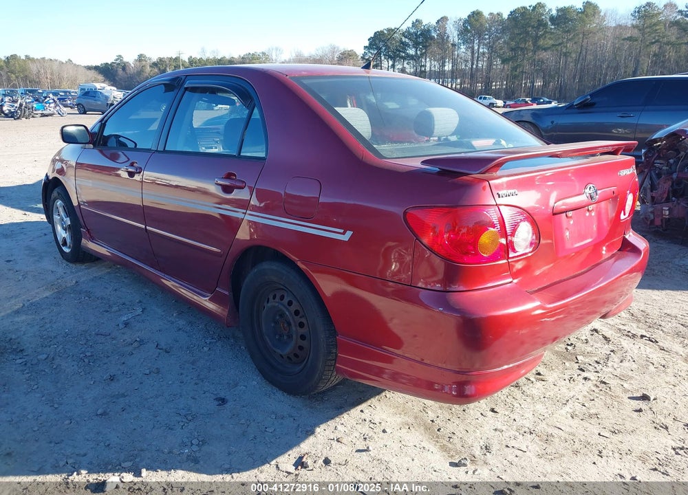 2004 TOYOTA COROLLA S VIN: 1NXBR32E34Z214872
