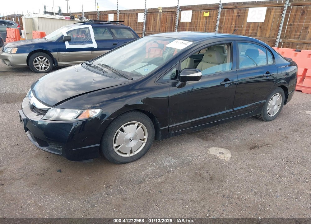 2009 HONDA CIVIC HYBRID VIN: JHMFA36259S013988