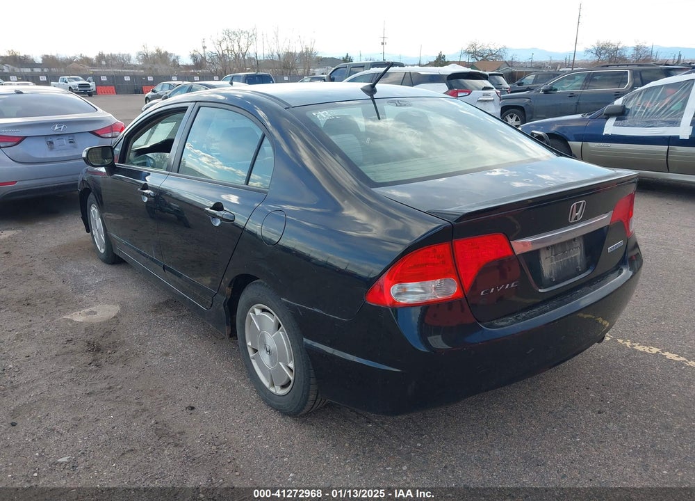 2009 HONDA CIVIC HYBRID VIN: JHMFA36259S013988