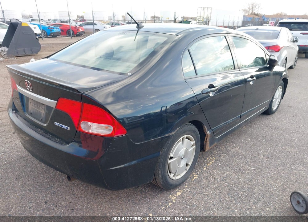 2009 HONDA CIVIC HYBRID VIN: JHMFA36259S013988