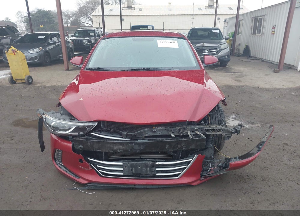 2017 HYUNDAI ELANTRA SE VIN: KMHD74LF0HU421799