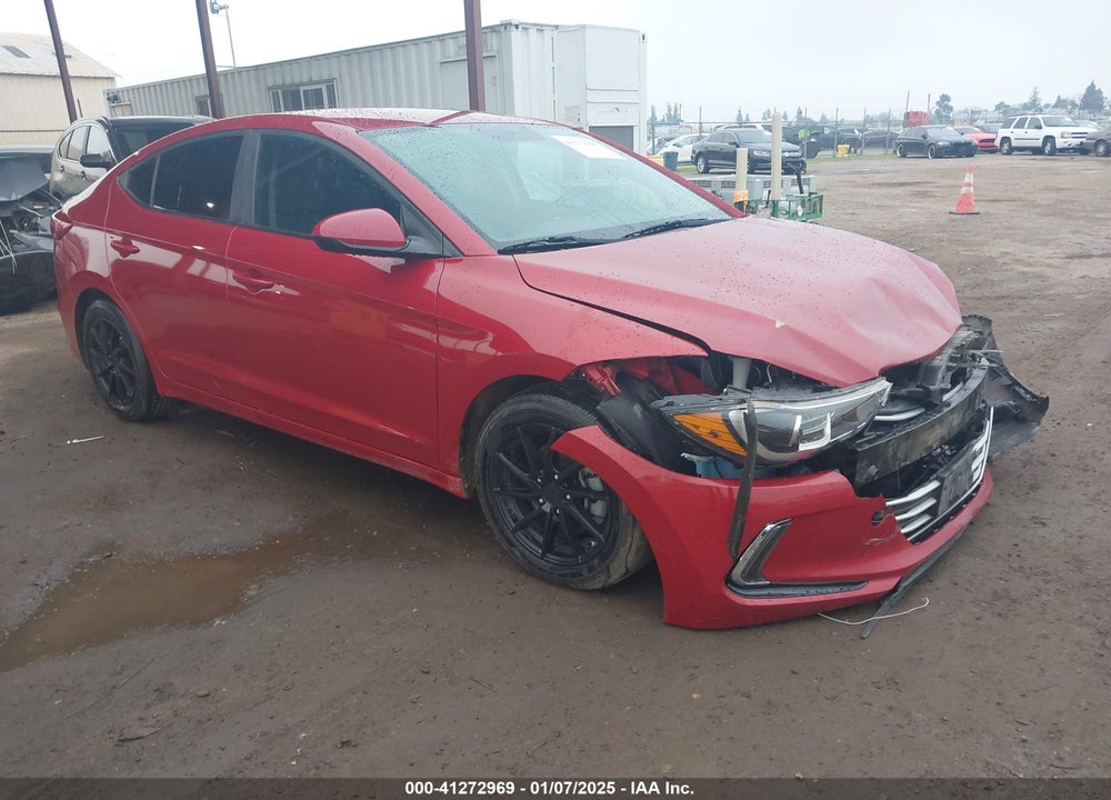 2017 HYUNDAI ELANTRA SE VIN: KMHD74LF0HU421799