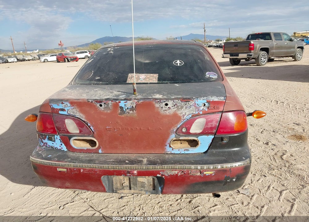 2000 TOYOTA COROLLA CE VIN: 2T1BR12E7YC383353