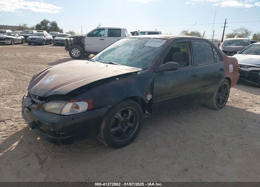 2000 TOYOTA COROLLA CE VIN: 2T1BR12E7YC383353