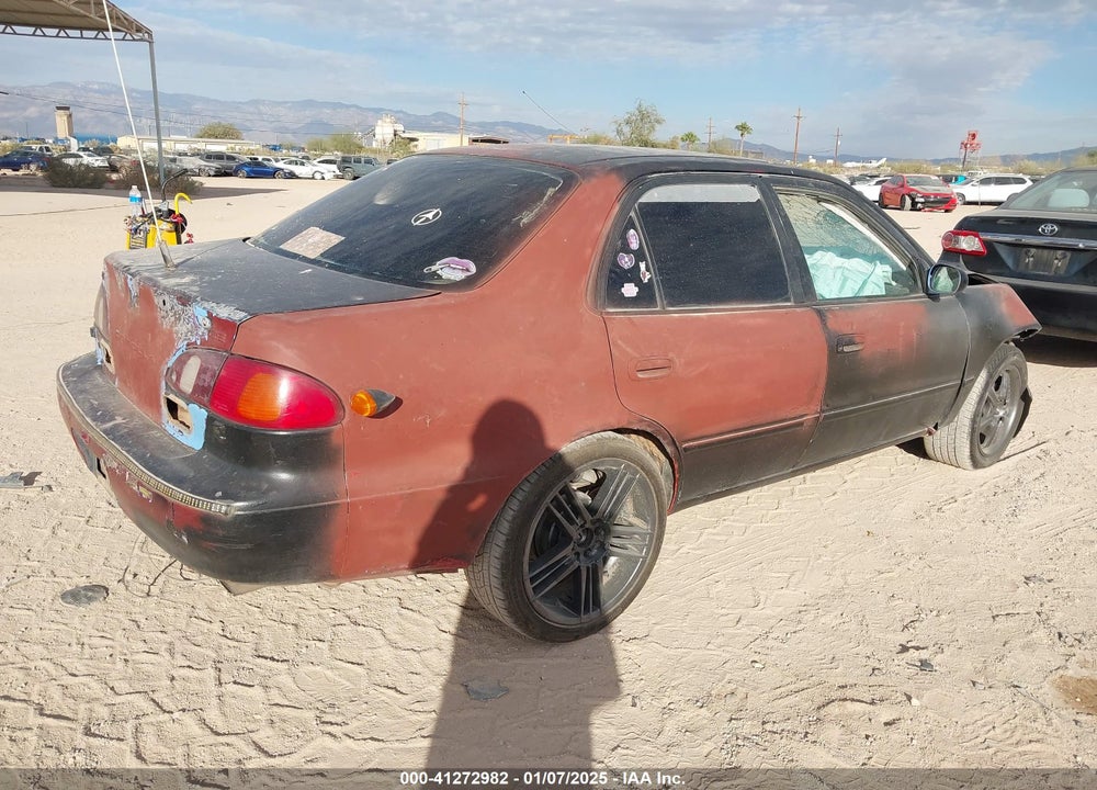 2000 TOYOTA COROLLA CE VIN: 2T1BR12E7YC383353