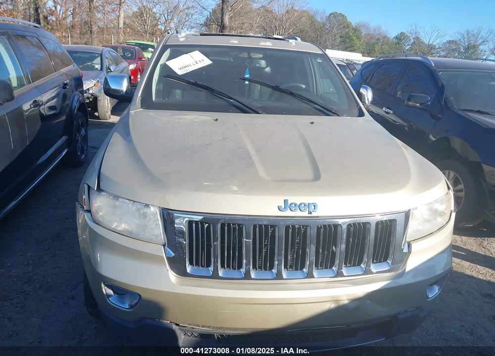 2011 JEEP GRAND CHEROKEE LAREDO VIN: 1J4RR4GG9BC724630