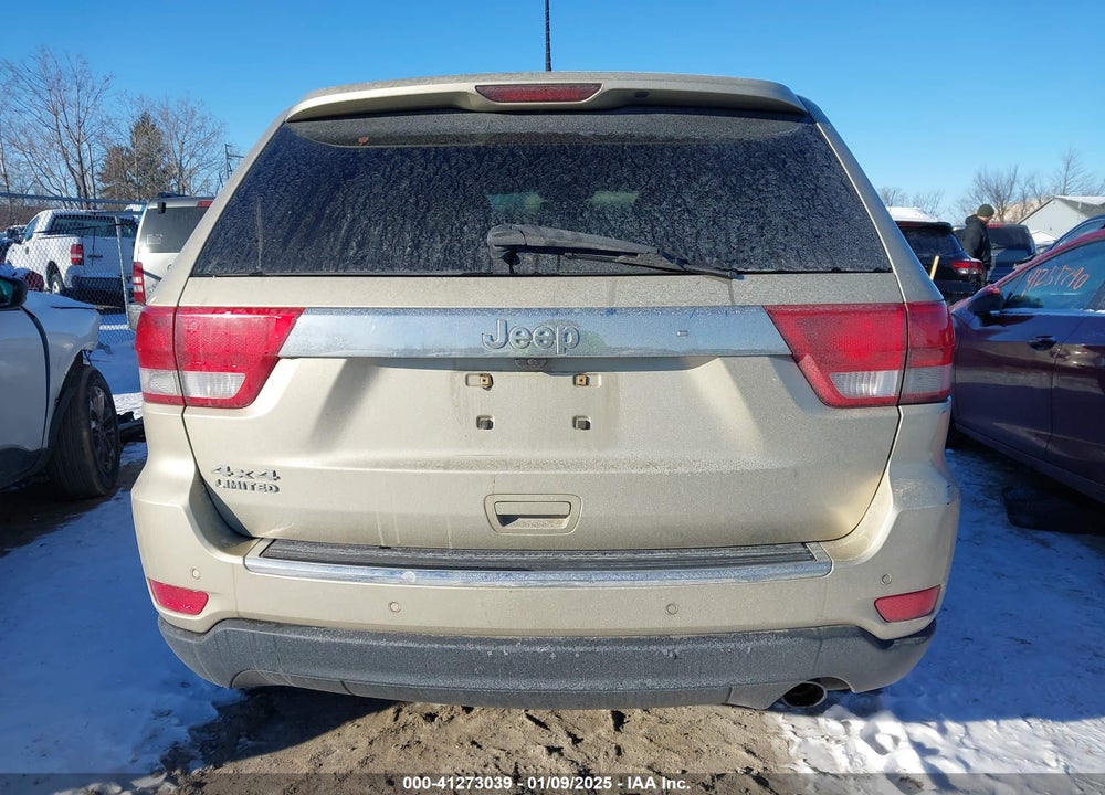 2011 JEEP GRAND CHEROKEE LIMITED VIN: 1J4RR5GGXBC566952