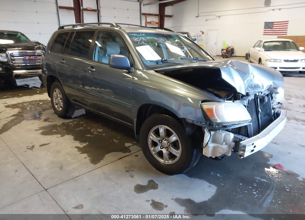 2004 TOYOTA HIGHLANDER V6 VIN: JTEDP21A640038012