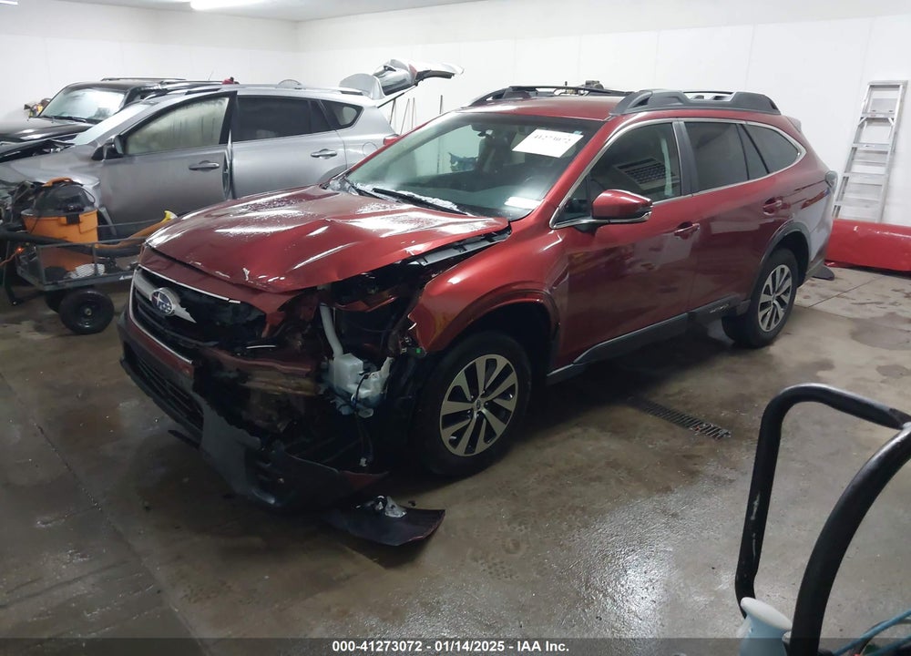 2022 SUBARU OUTBACK PREMIUM VIN: 4S4BTACC6N3121001