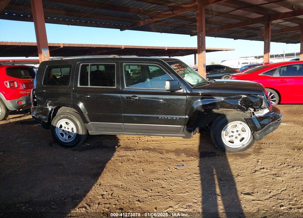 2014 JEEP PATRIOT SPORT VIN: 1C4NJPBB1ED890549
