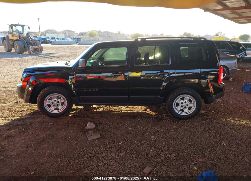2014 JEEP PATRIOT SPORT VIN: 1C4NJPBB1ED890549