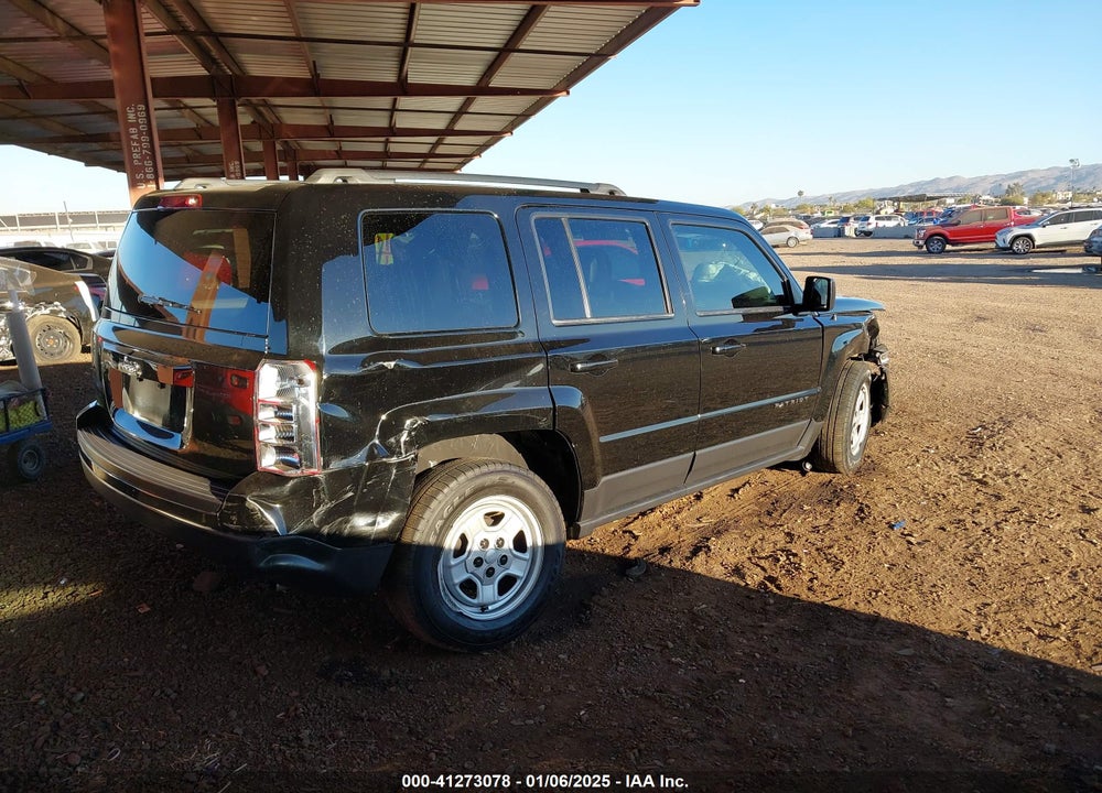 2014 JEEP PATRIOT SPORT VIN: 1C4NJPBB1ED890549