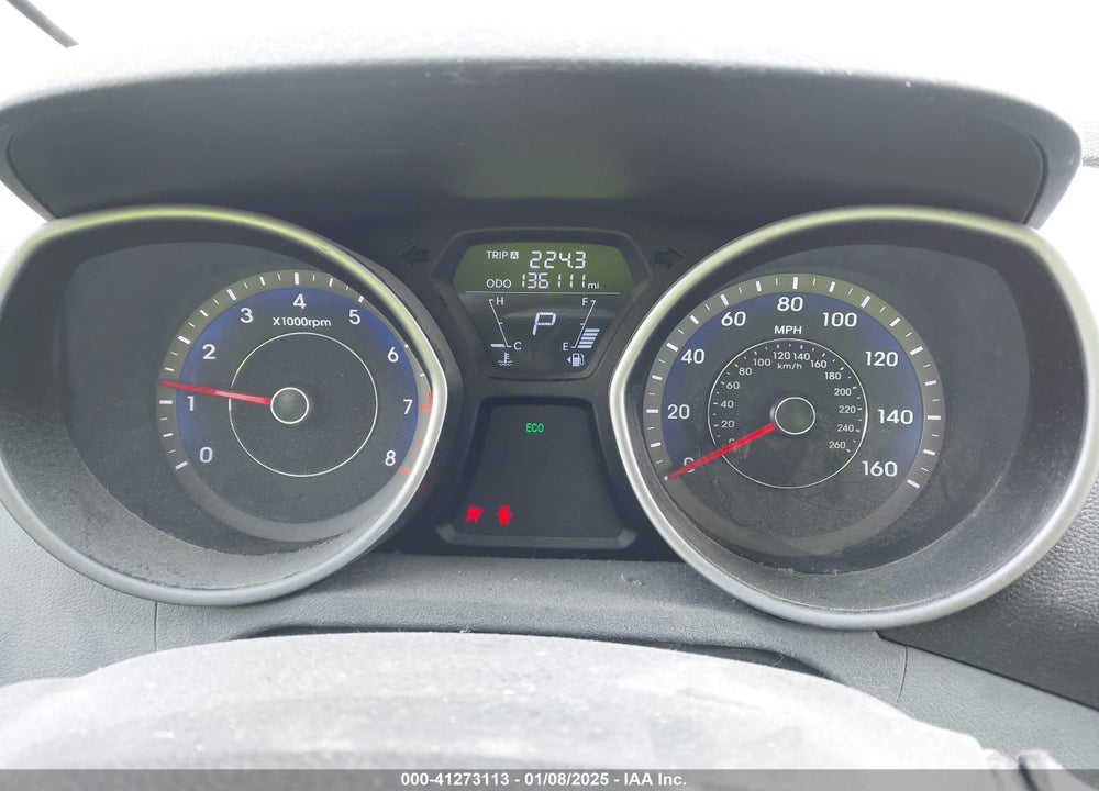 2013 HYUNDAI ELANTRA LIMITED VIN: KMHDH4AE9DU561061