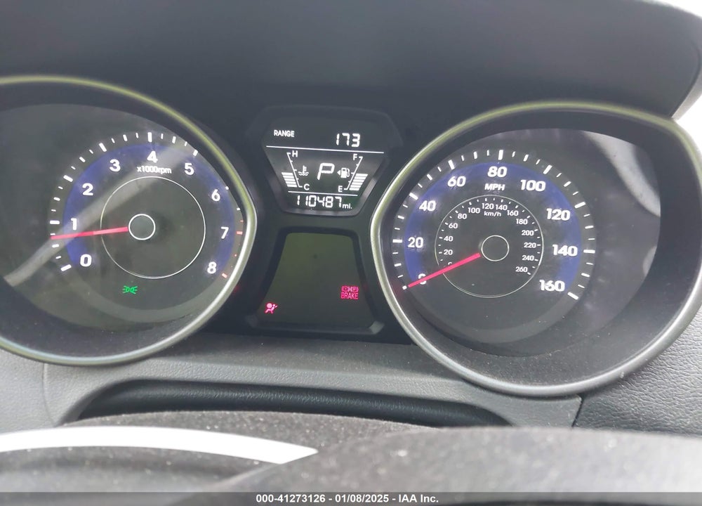 2015 HYUNDAI ELANTRA VIN: 5NPDH4AE5FH634668